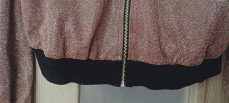 Predám dámsku lesklú bundu, s