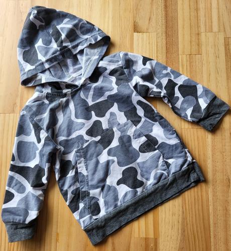 Maskáčová mikina veľkosť 100, 98