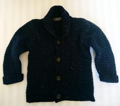 Chlapčenský acrylový tmavo modrý sveter, primark, primark,92