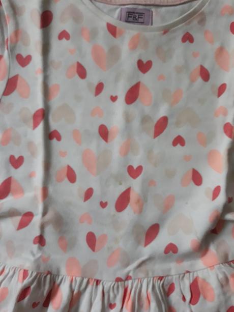 Šaty dievčenské 110/116, f&f,110