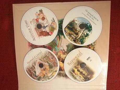 Anglické cd s rozpravkami, hudbou, 