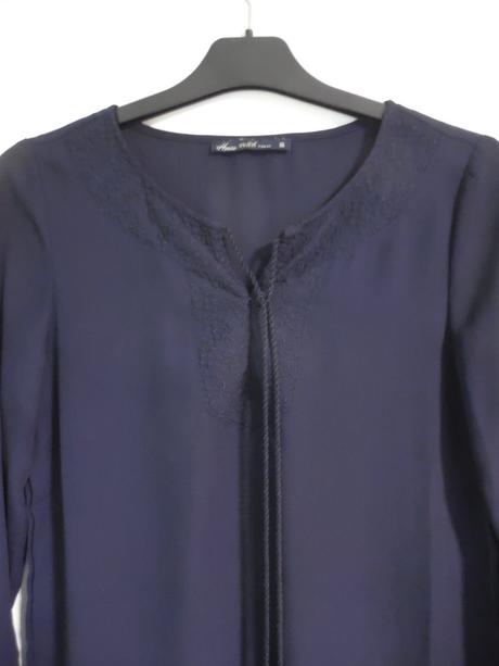 Tmavomodrá blúzka, xs