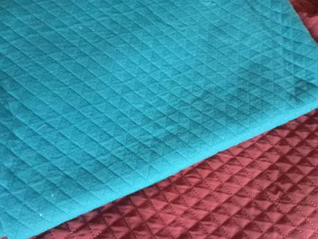 2x teplé látky nové, 