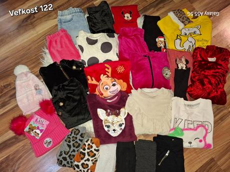 Balík oblečenia jeseň-zima, 122–134