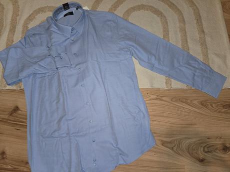 Košeľa pánska xl- modrá, c&a,xl