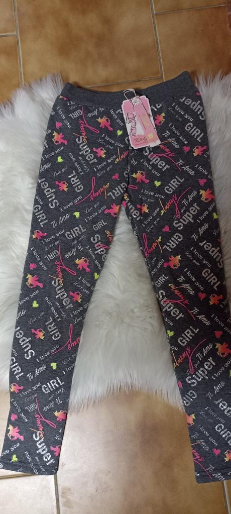 Detské zateplené leginky, 80 - 176