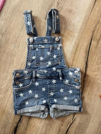 Rifľové kraťasy na traky, h&m,98