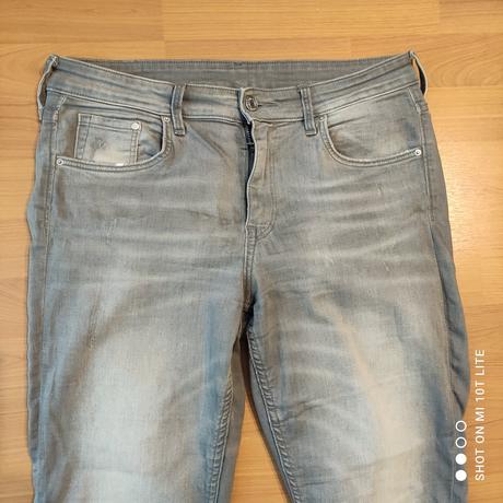 Šedé slimky 31, h&m,l