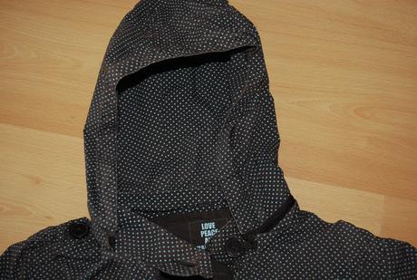 Bodkovaná čokoládová bundička, matalan,134