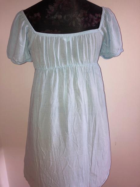 Šaty bledomodré, primark,36