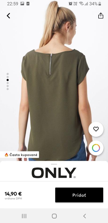 Blúzka č.38, only,38