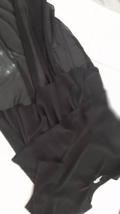 Nova čierna tunika top, l