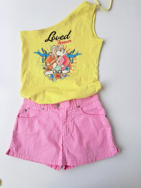 Krátke nohavice - suknička, marks & spencer,134