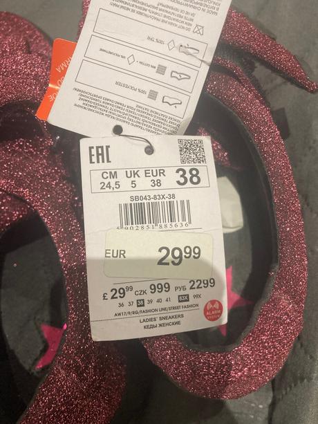 Tenisky reserved 38, reserved,38