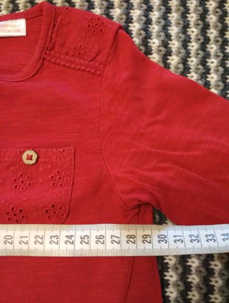 Zara červené tričko, zara,86