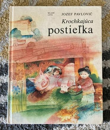 Krochkajúca postieľka-prvé vyd.1988,