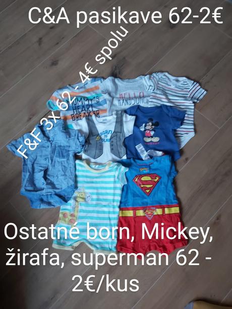 Oblečenie 62, 50–62