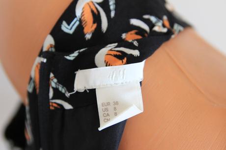 Áčkové viskózové šaty h&m, h&m,s