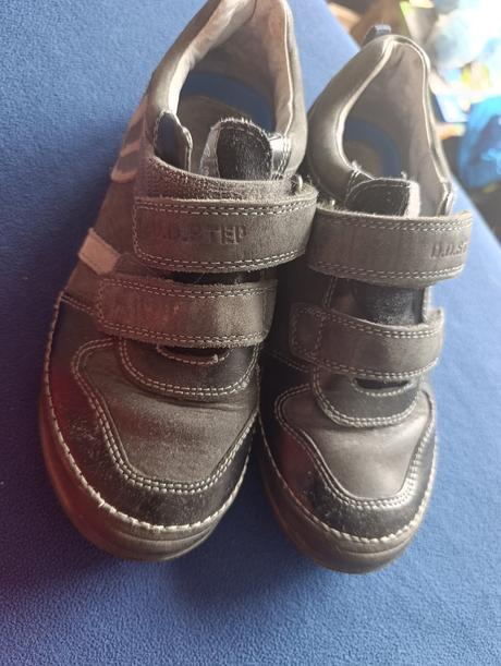 D.d. step kožené topánky na suchý zips, 34, vd 21, d.d.step,34