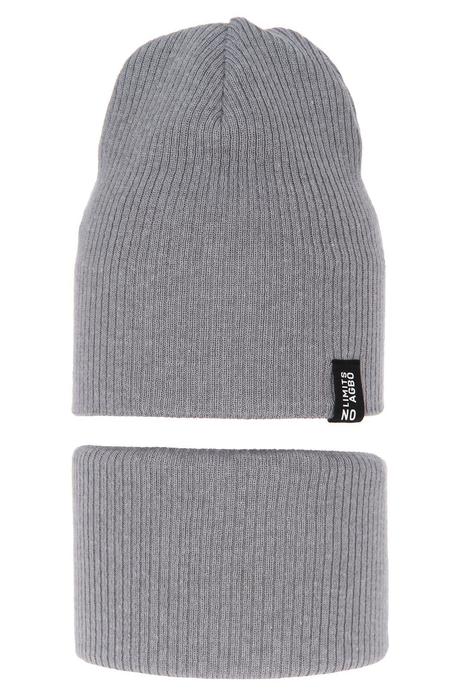 Chlapčenský set čiapka ,nákrčník tunis, 48 / 50 / 52 / 54