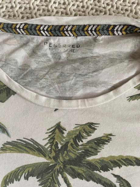 Krásne 2 ks tričiek s letným motívom, reserved,164