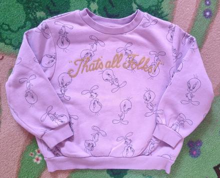 Mikina tweety, h&m,104