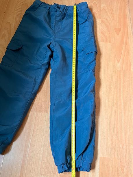 Zateplené nohavice nenosené, kik,122