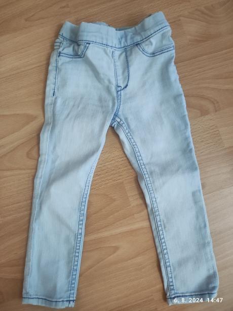 Riflové legíny pre dievčatko 92, h&m,92