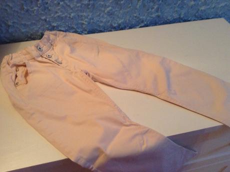 Letne bavlnené nohavice lindex 1x oblečené, lindex,122