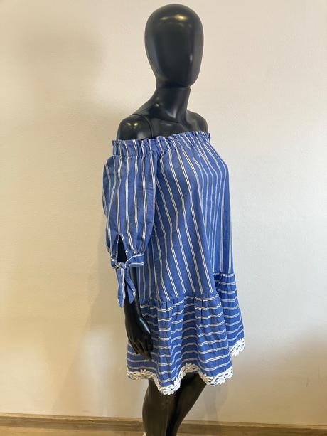 Dámske košeľové šaty pásikavé reserved (36), reserved,s