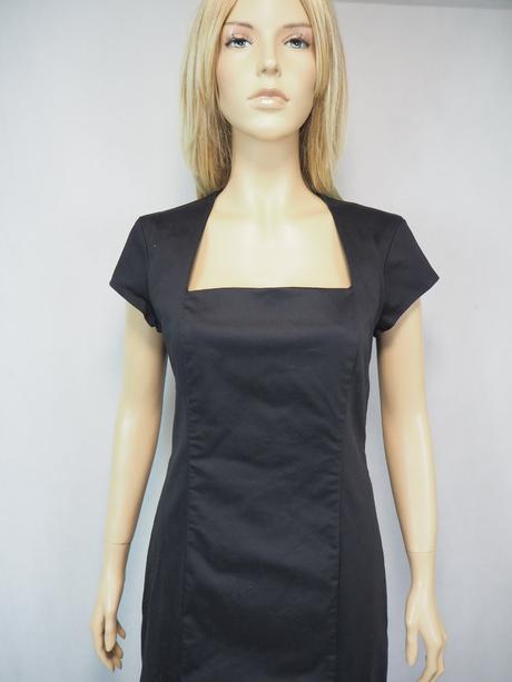 Kvalitné čierne šaty h&m, h&m,42