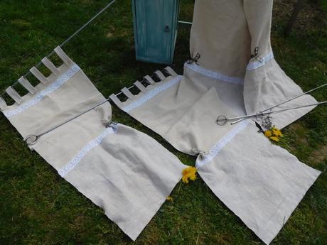 Tkané platno závesy,, 