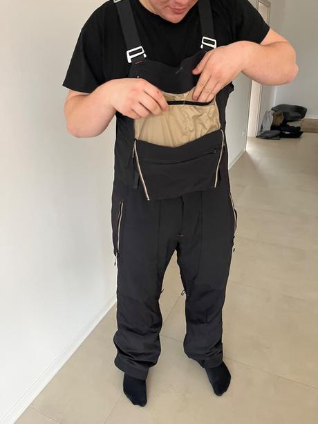 Lyžiarske nohavice na traky unisex, decathlon,xxl