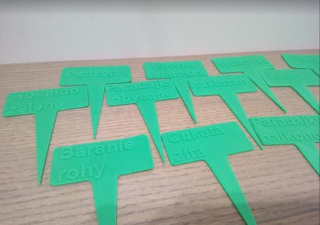 3d plastovy zapich.. vlastny text.., 