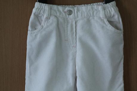 Maslové menčestráky podšité - nenosené, c&a,74