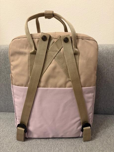 Batoh fjällräven kanken pink cream, fjällräven