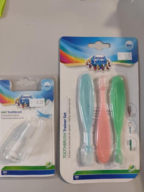 Silikónová detská zubná kefka, 