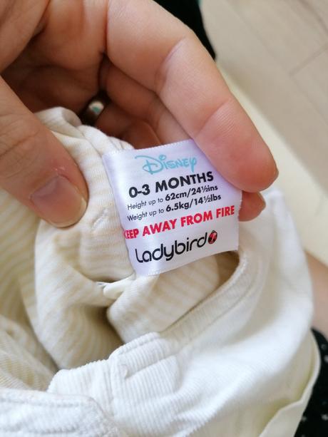 Súprava disney nohavice na traky, ladybird,62