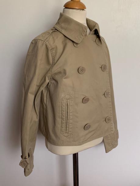 Ralph laurent hnedý krátky kabátik, ralph lauren,140