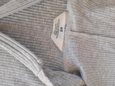 Mikinka so zipsom hm 134/140, h&m,134