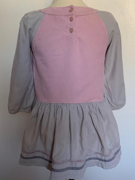 Strawberry faire menčestrové šaty, 116