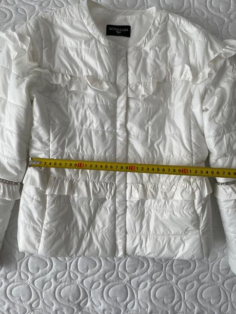 Bunda monnalisa biela, monnalisa,140