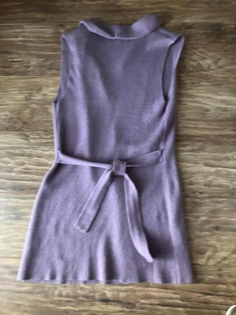 Predám pletenú vestu s opaskom, s/m, gate, gate,s