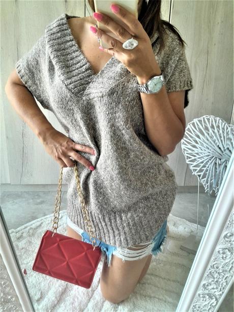 Pletený sveter-xl, xl