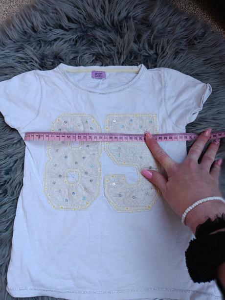 Tričko s číslom veľ. 122, 122