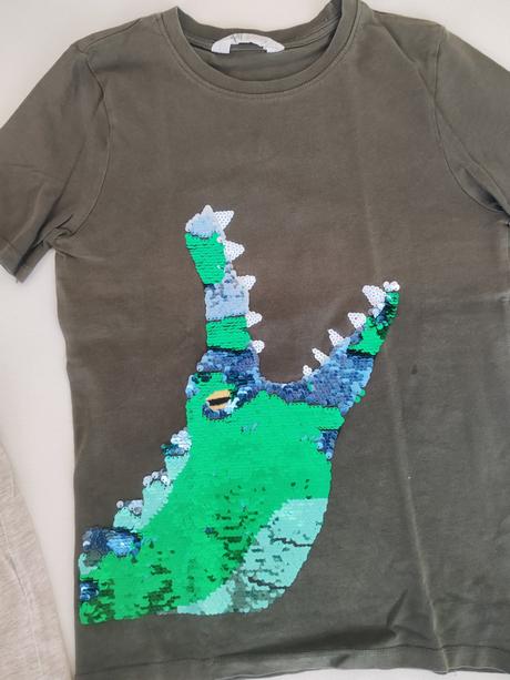 Premieňacie tričká, h&m,134