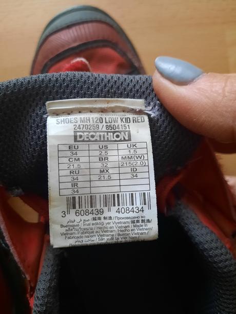 Chlapčenské botasky, decathlon,34
