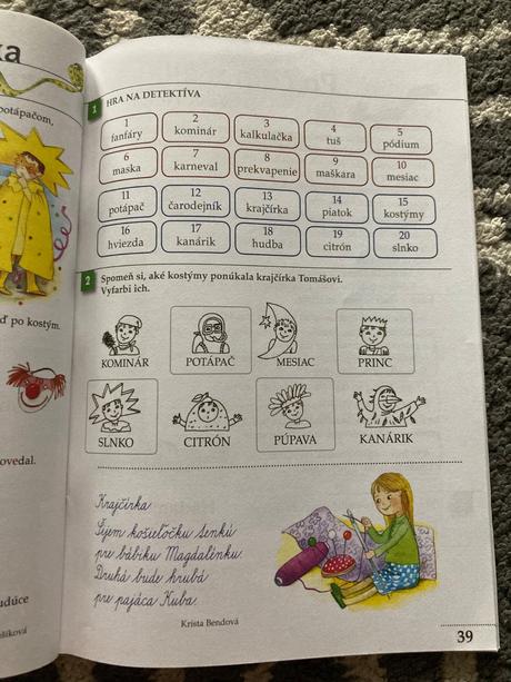 Čítanka pre prvý ročník základných škôl, 