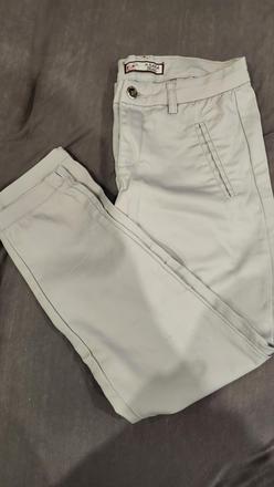 Trojštvrťové elegantné nohavice s, s