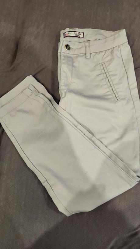 Trojštvrťové elegantné nohavice s, s